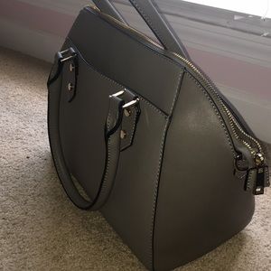 Dark grey Non-Leather Material